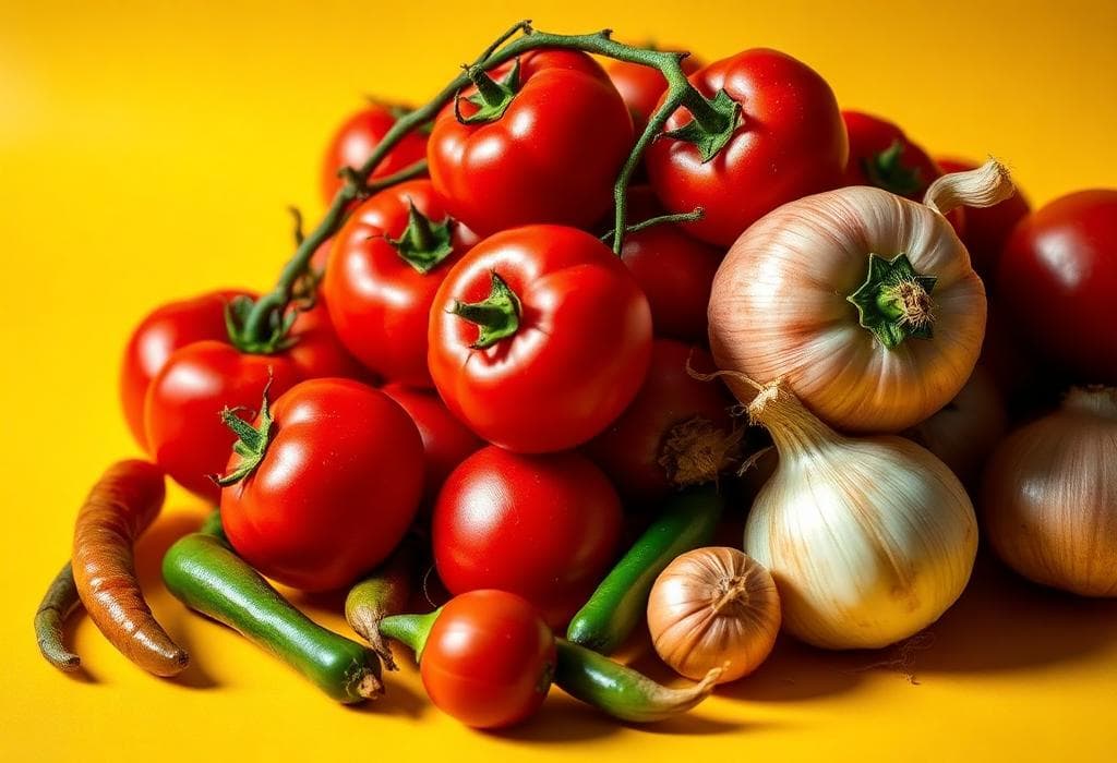 Fresh market produce